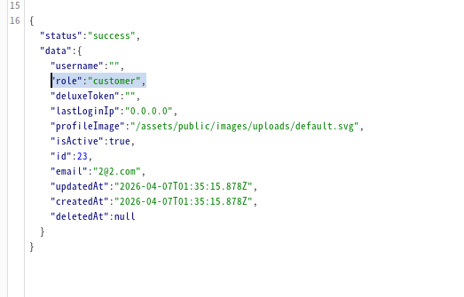 返回 JSON 分析