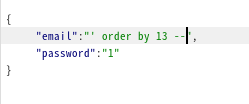 ORDER BY 13