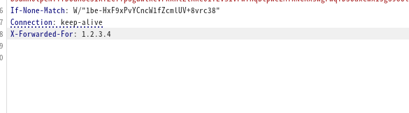 X-Forwarded-For 测试