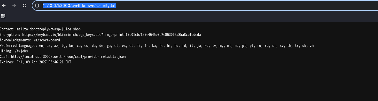 security.txt 文件